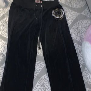 Juicy couture velour pants